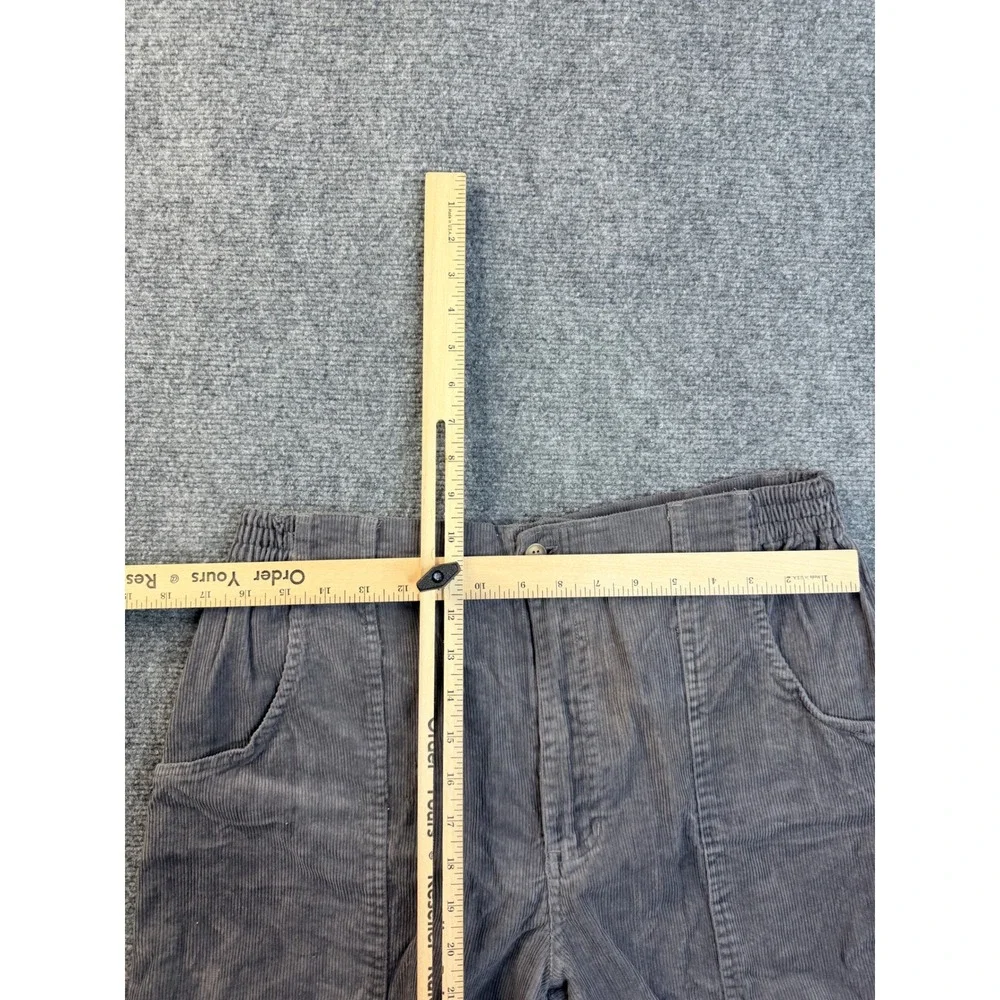Vintage JJS Corduroy Shorts Mens 32 Gray Cotton Heavyweigh Hiking Workwear Kenya